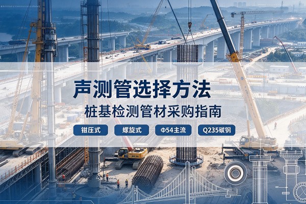 新宾声测管选型标准