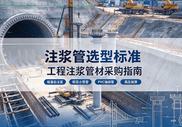 新宾注浆管选型标准